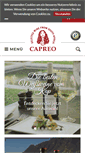 Mobile Screenshot of capreo.com